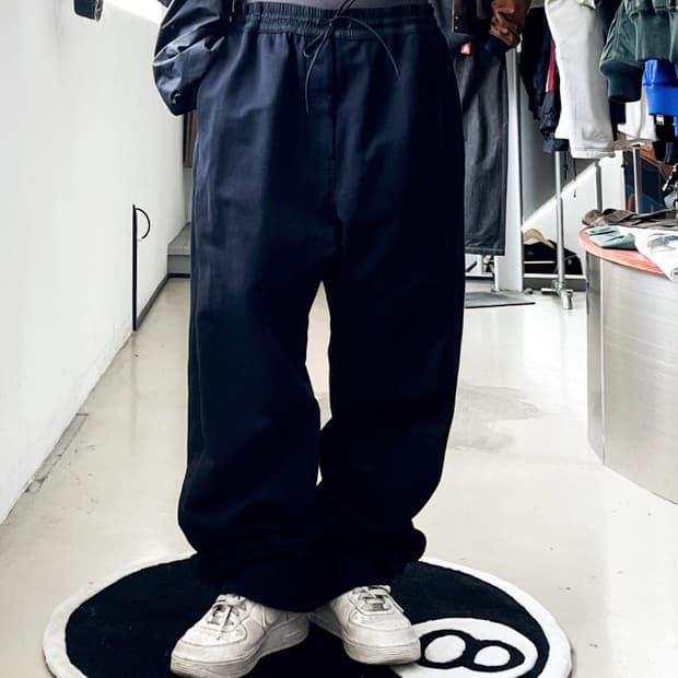 아디다스 x 요지 야마모토 Y-3 와이드 레그스웻팬츠