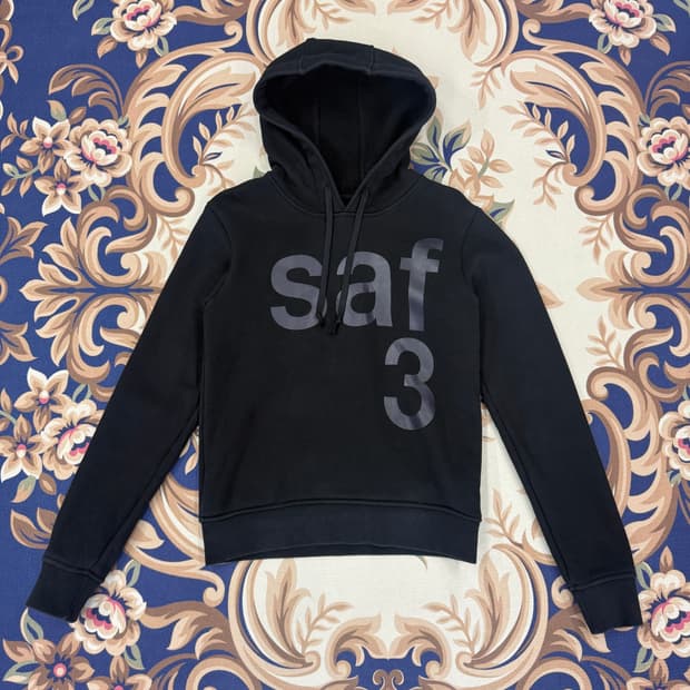 (2)사파리스팟 Safari spot 후드티셔츠(블랙)