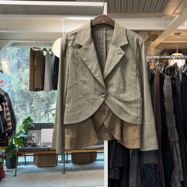 Grand success 레이어드 나일론 자켓