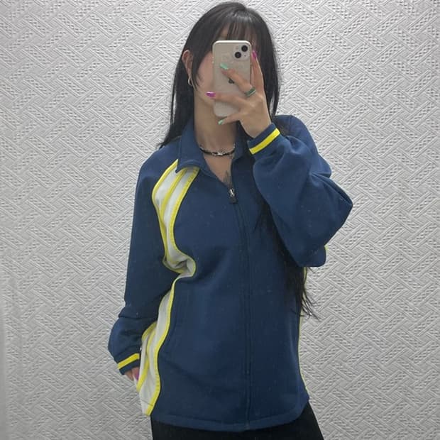 아디다스 레트로 베스킷볼 래글런 배색 져지 집업 100 C07201