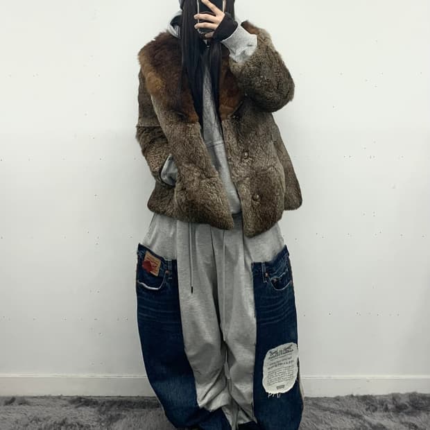 Moon bat 래빗퍼자켓