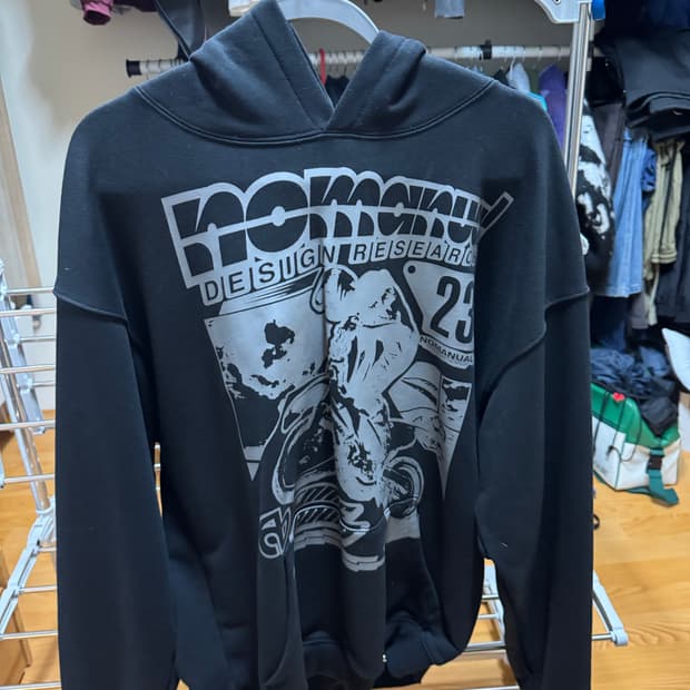 노메뉴얼 후드티 xl