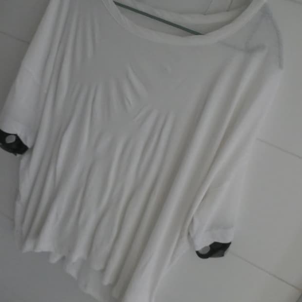 yohji yamamoto Y’s 도트 반팔티셔츠