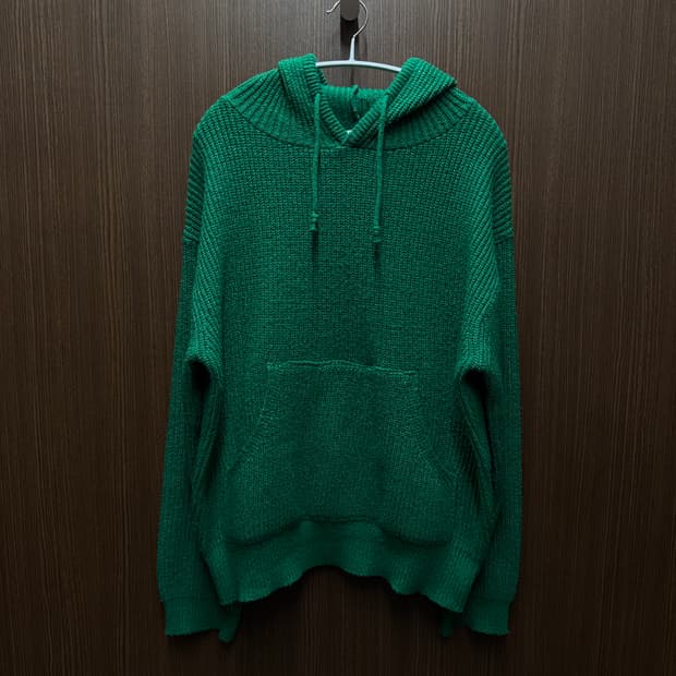 랩스튜디오 니트 후드티셔츠