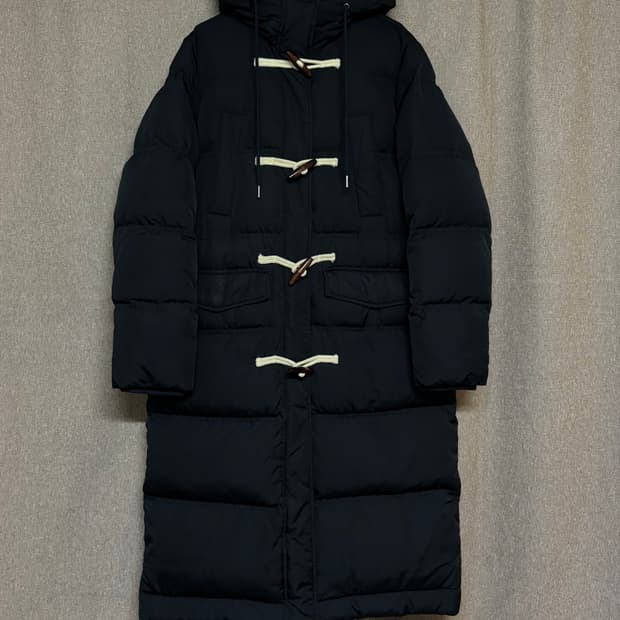 LAP 떡볶이 롱패딩 네이비 S