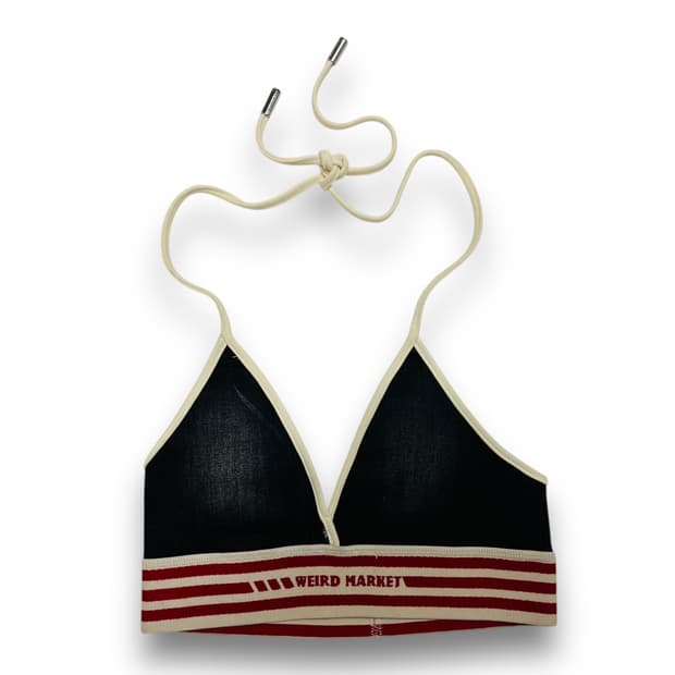 위어드 마켓 킨키 섹시 걸 흑청 나시 비키니 모드