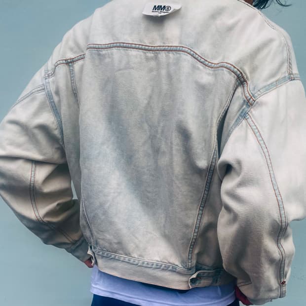 MM6 마르지엘라 인사이드아웃 자켓 19ss