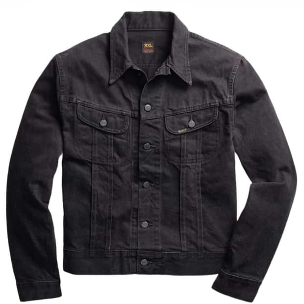 [XL] Rrl lot271 흑청 자켓