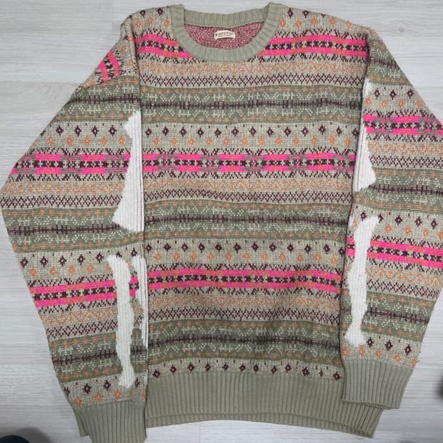 캐피탈 페어아일 니트