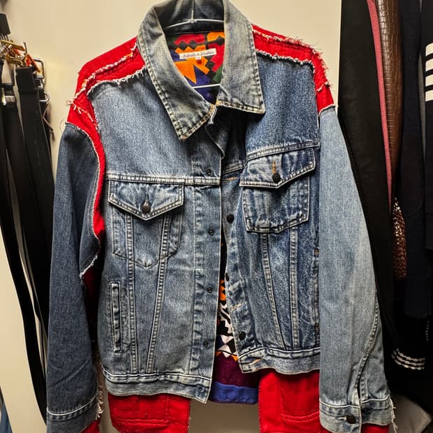 리빌드 바이 니들스 리버시블 데님 자켓 M