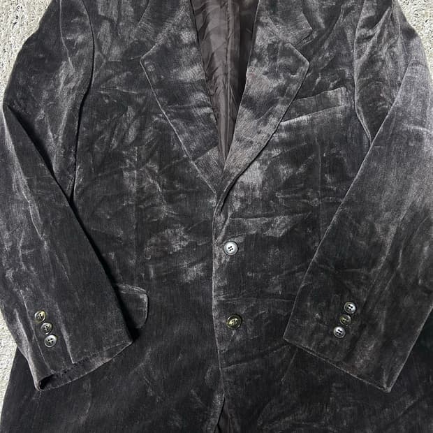 일제 브라운 울 블레이저 105~110