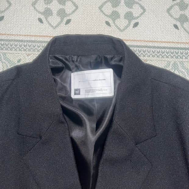 윗 오버 블레이져 블랙 m