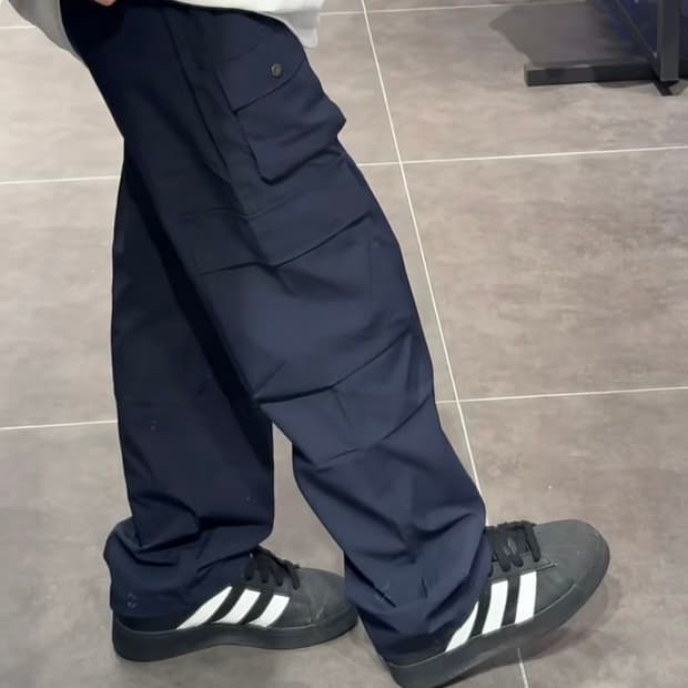 아디다스 슈퍼스타 XLG 코어 블랙 화이트