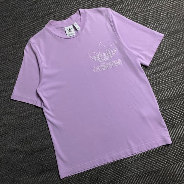 아디다스 오리지널 트레포일 파스텔 반팔 티셔츠y 6167