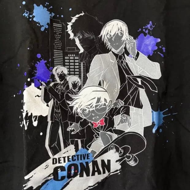 유니버셜 스튜디오 재팬 명탐정코난 후루야 레이 아무로 토오루 티셔츠