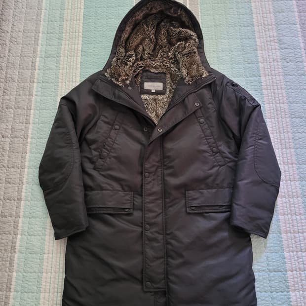 캘빈클라인진 Calvin Klein jean. 덕다운패딩코트 95사이즈