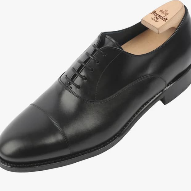 버윅 4311 스트레이트팁 블랙구두 270사이즈 팝니다