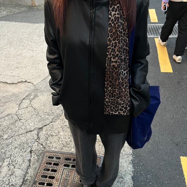 Seigi yuri leather jacket