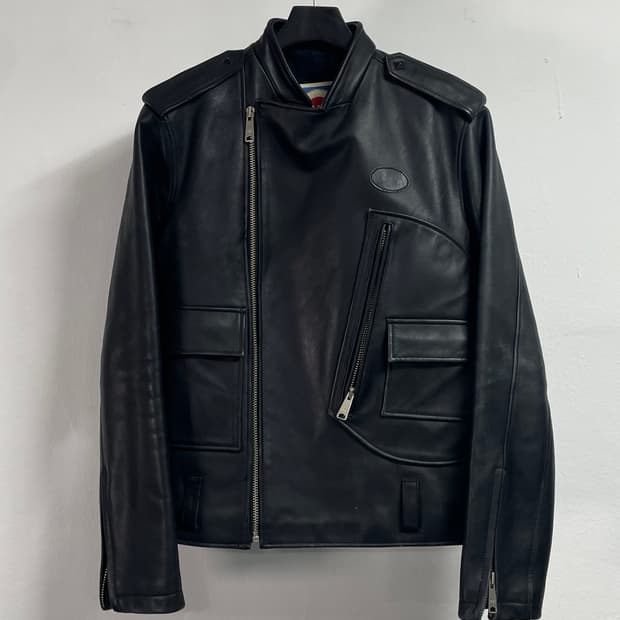 A.N.D 패치 싱글 라이더 자켓 (on.557)