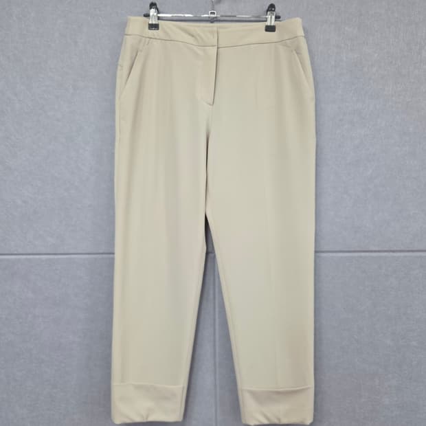 LEBEIGE 르베이지 베이지 턴업 슬랙스 팬츠
