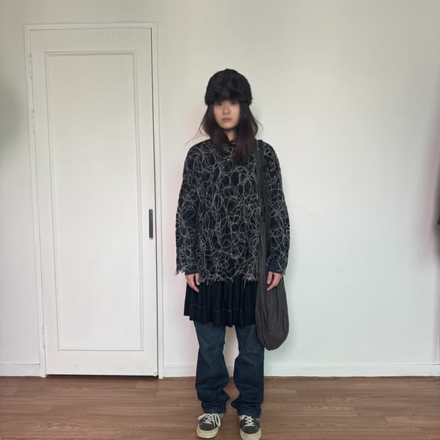 아담 리페스 니트 블라우스