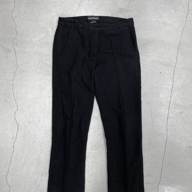 Ann demeulemeester 원턱 트라우저 36