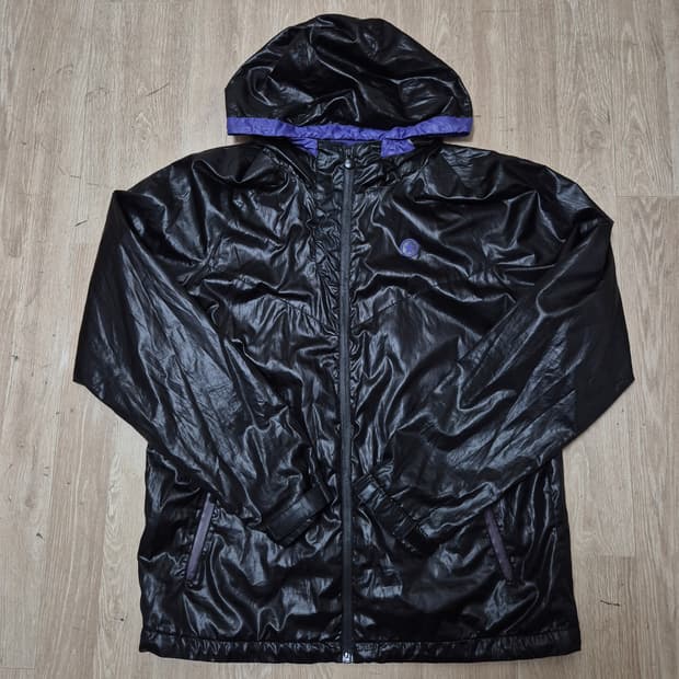 컨버스 원스타 로고 바람막이 후드 자켓 L(100)