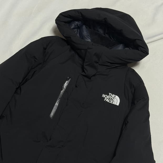 M 노스페이스 구스다운 롱패딩