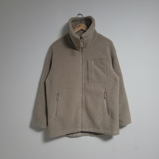 (95) NEPA 네파 뽀글이 여성 플리스 자켓 베이지 양털 후리스