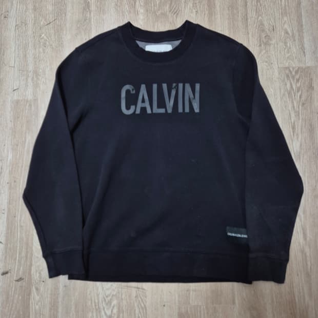 캘빈클라인 진스 빅로고 맨투맨 L(100)