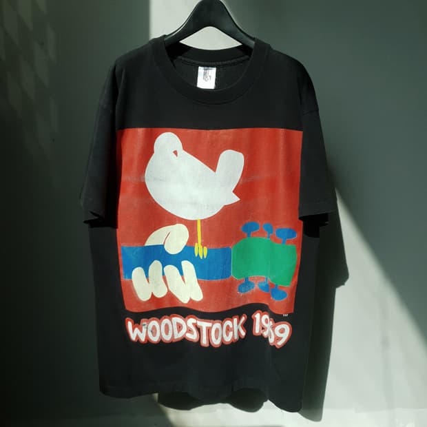 90s GEM "Woodstock 1969" Print Tee