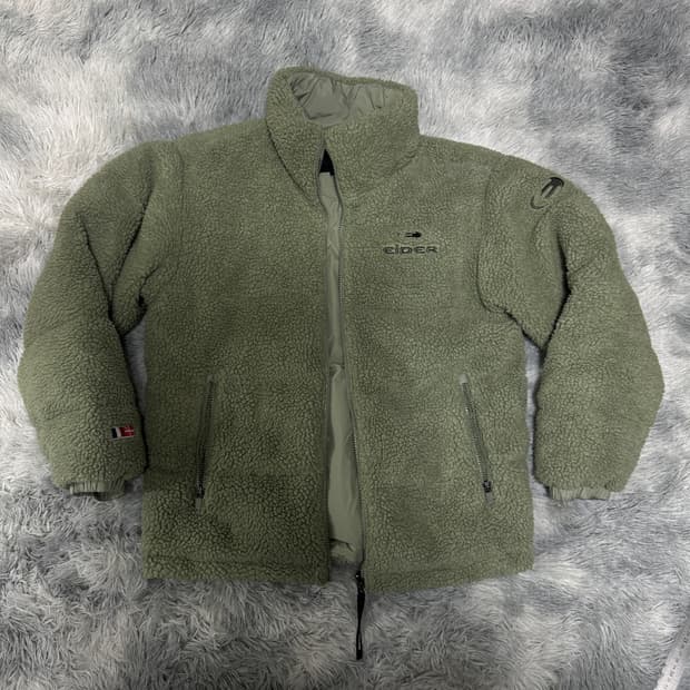 아이더 리버시블 구스다운 양면패딩 M사이즈