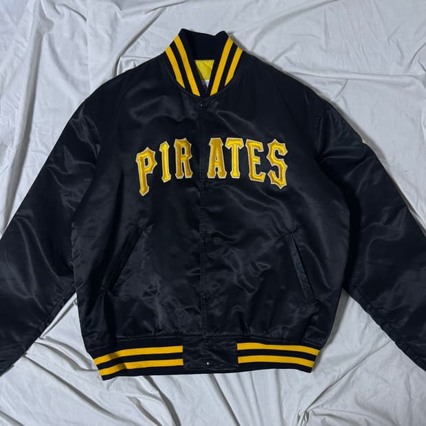 80s usa 스타터 mlb 피츠버그 파이리츠 나일론 스타장