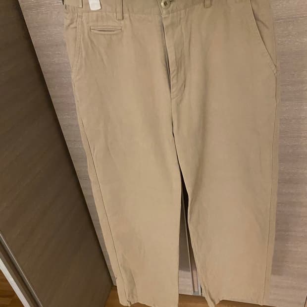 노운 스트레이트 치노팬츠 베이지 1 (32 전후)