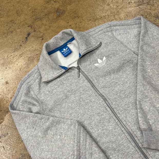 아디다스 코튼 면 져지 트랙탑