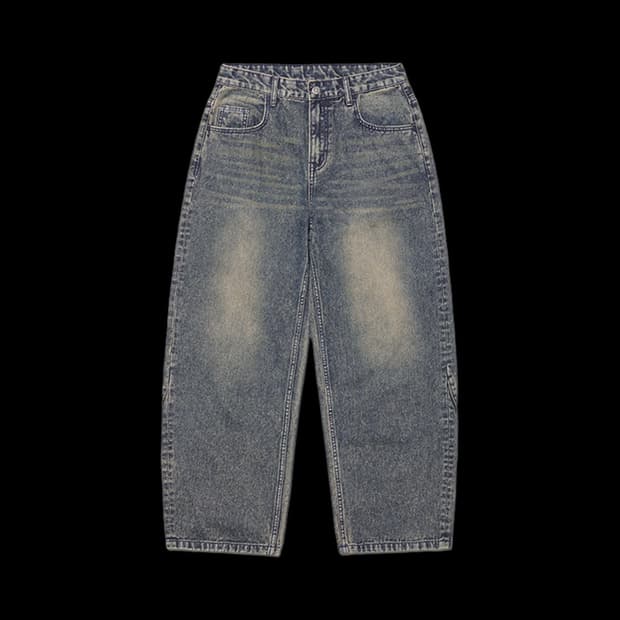 B.C.L DENIM PANTS - WASHED BLUE