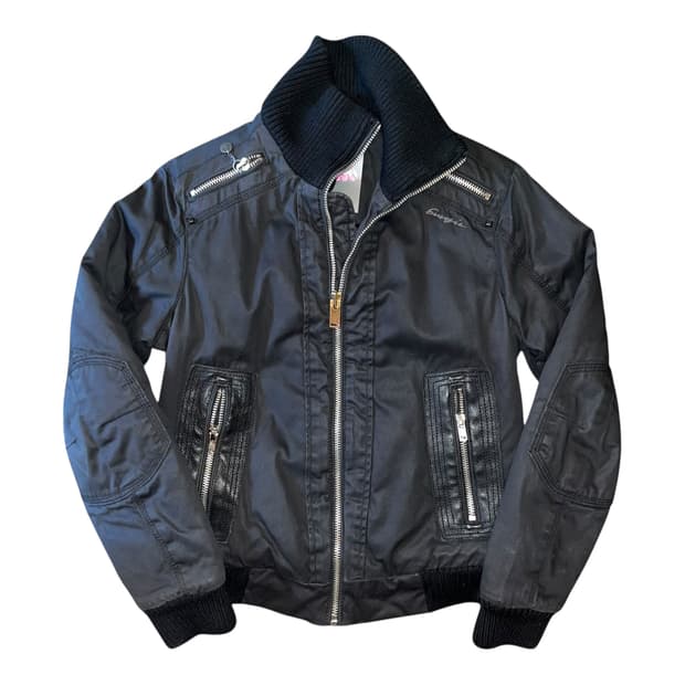 y2k 패딩 자켓 펑크갸루