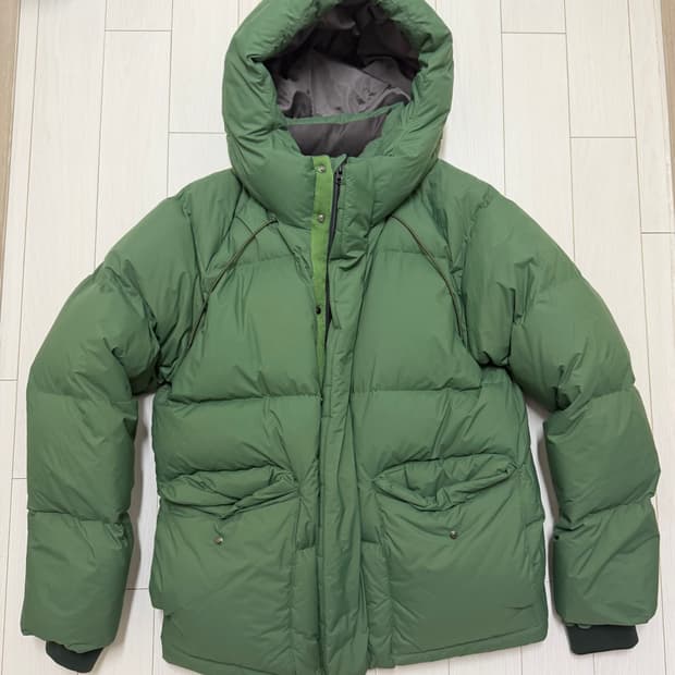 홀리선 패딩 그린 