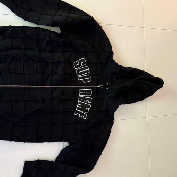 슈프림 후드집업