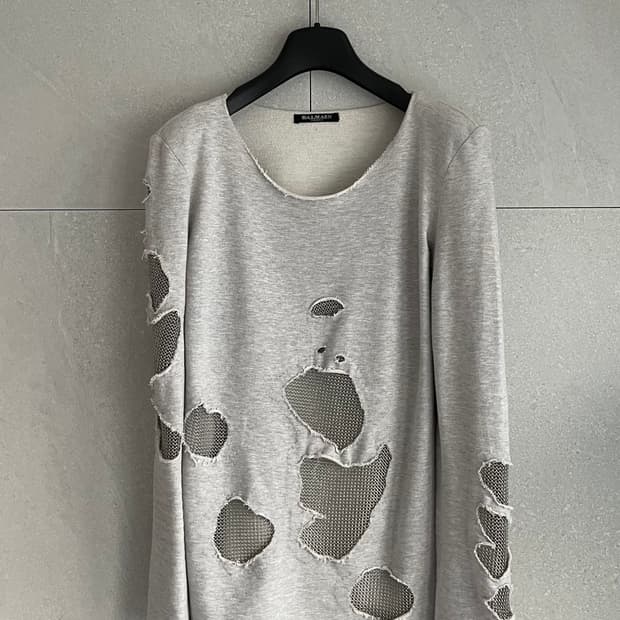 발망 10ss 체인 탑 롱슬리브