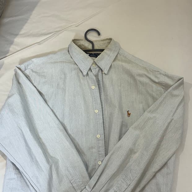 폴로 랄프로렌 하늘색 셔츠 105 사이즈