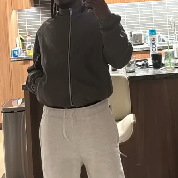 스투시 워크기어 스웻팬츠 이안코너착