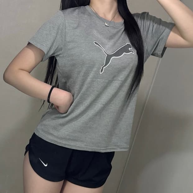 퓨마 기능성 그레이 반팔티 🩶