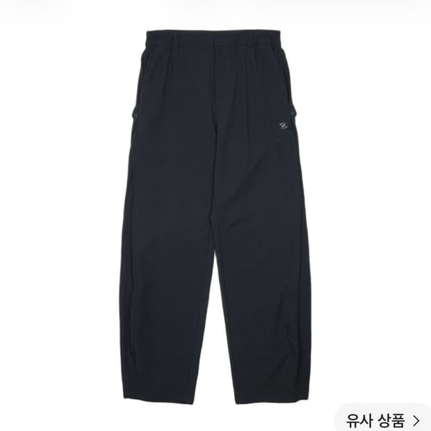 산산기어 사이드 스냅 팬츠 블랙 - 25FW