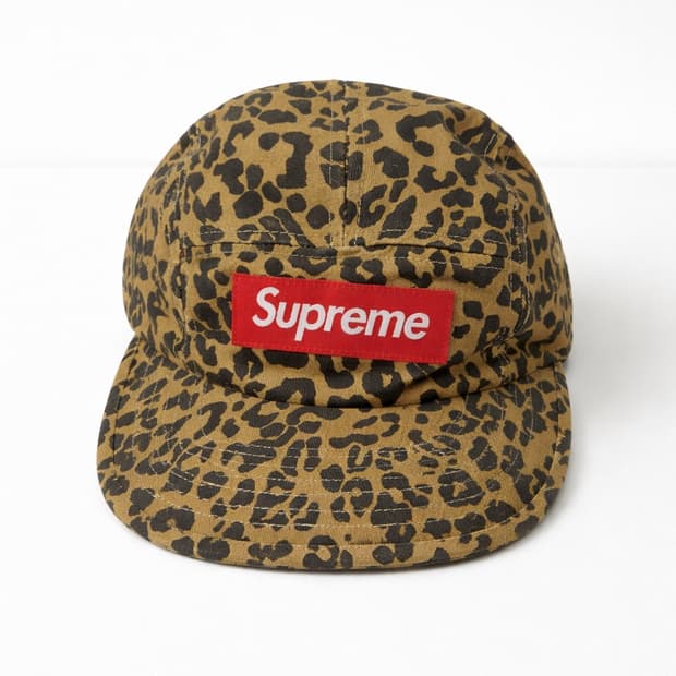 슈프림 호피 캠프캡