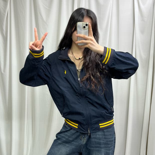 Polo navy 2way windbreak jacket  ⋆ L siz