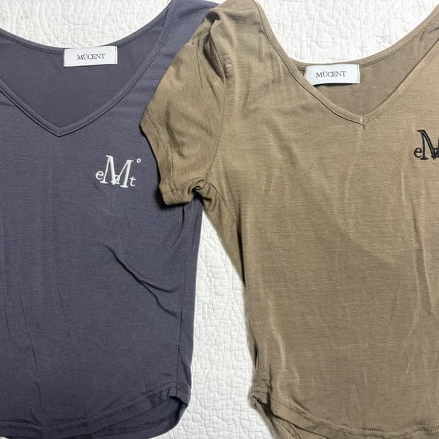 무센트 반팔 2장 일괄