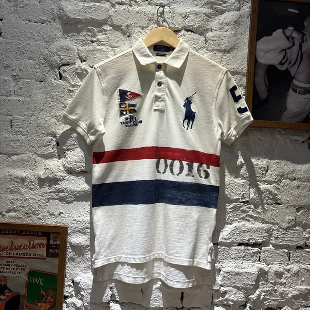 폴로 빅포니 빈티지 치프키프 카라 반팔티셔츠