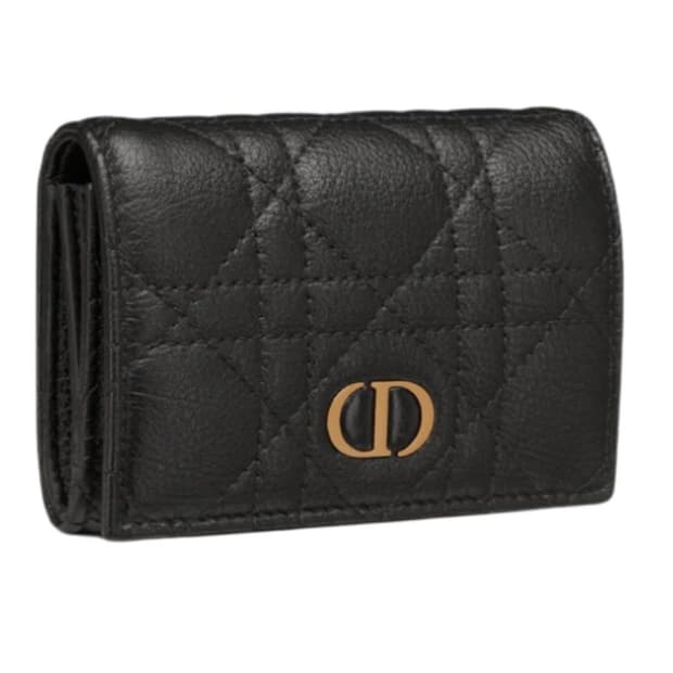 디올 카로 XS 블랙 지갑
