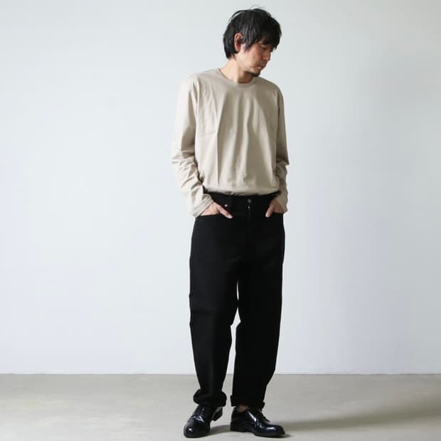 [1]코모리 블랙 몰스킨 5p 팬츠